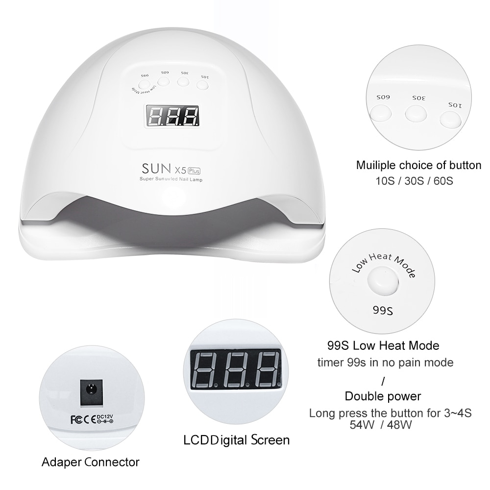 Lámpara LED 5X Plus UV