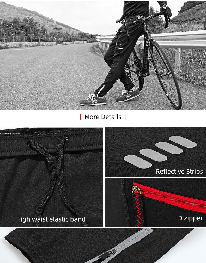 ROCKBROS-pantalones de ciclismo para hombre, pantalón táctico de alta elasticidad, para verano