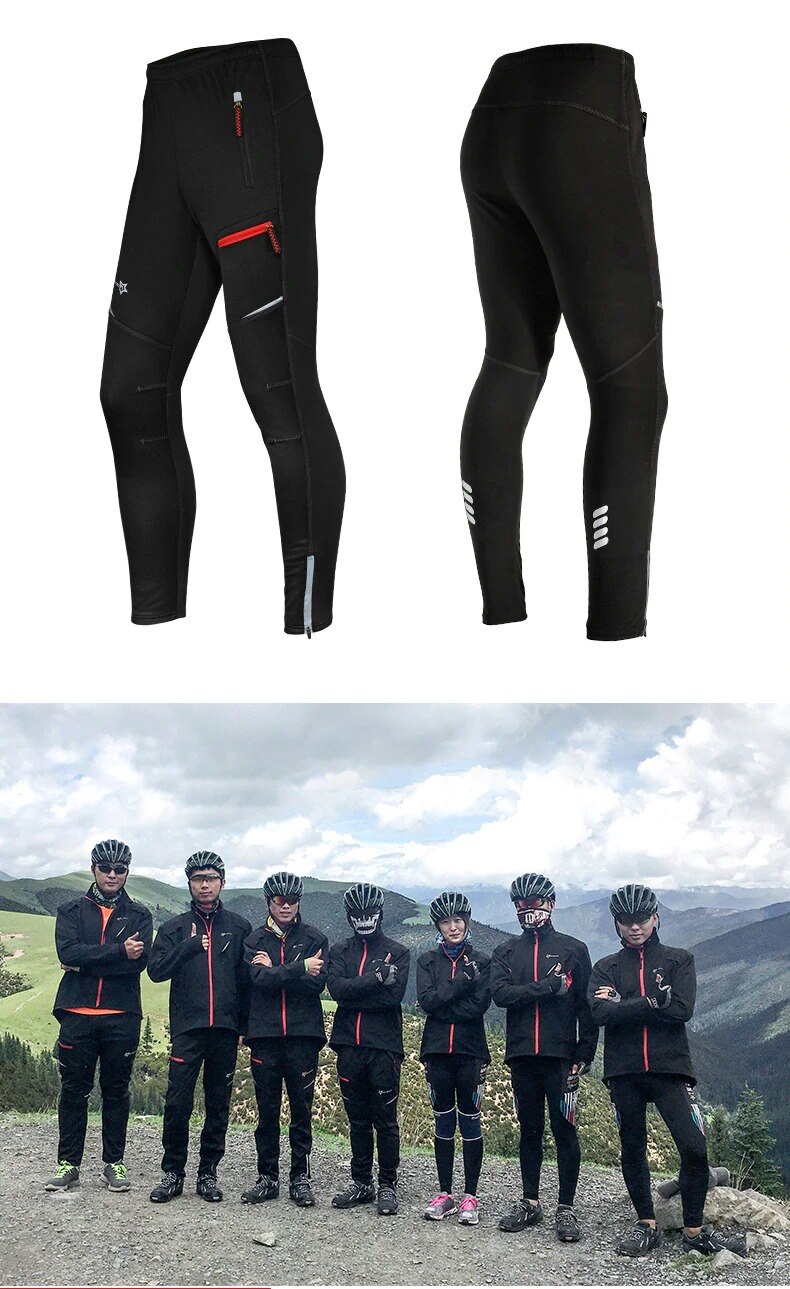 ROCKBROS-pantalones de ciclismo para hombre, pantalón táctico de alta elasticidad, para verano