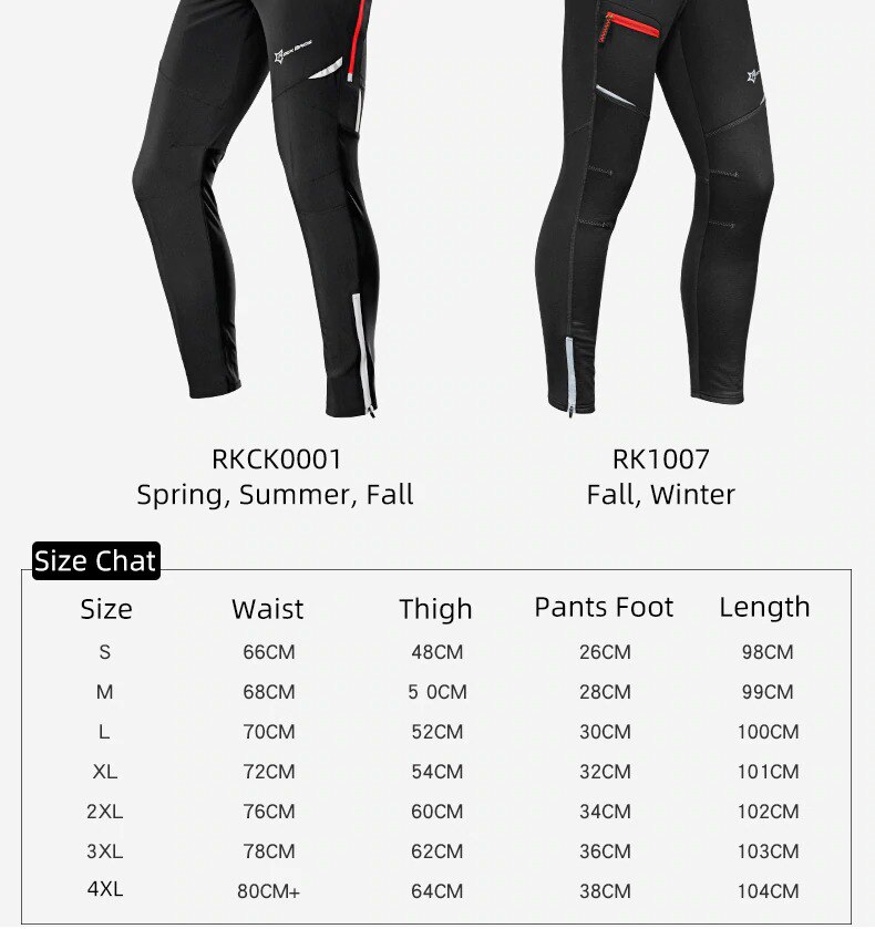 ROCKBROS-pantalones de ciclismo para hombre, pantalón táctico de alta elasticidad, para verano