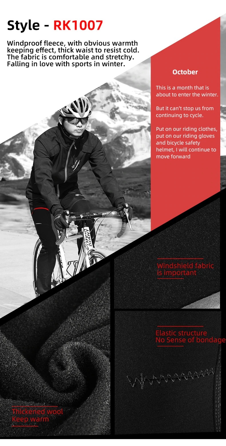 ROCKBROS-pantalones de ciclismo para hombre, pantalón táctico de alta elasticidad, para verano