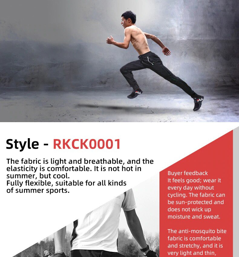 ROCKBROS-pantalones de ciclismo para hombre, pantalón táctico de alta elasticidad, para verano