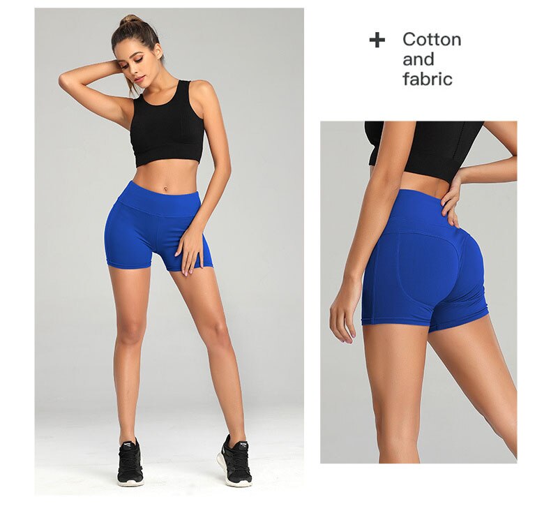 Pantalones cortos de gimnasio para mujer, medias realzadoras de cintura alta, leggings y pantalones cortos con bolsillo para guardar el teléfono, ciclismo, trotar, correr, fitness, yoga Pantalones cortos de gimnasio para mujer, medias realzadoras de cintura alta, leggings y pantalones cortos con bolsillo para guardar el teléfono, ciclismo, trotar, correr, fitness, yoga