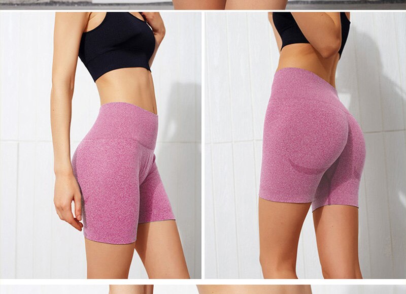 Vital pantalones cortos deportivos sin costuras de verano para mujer, pantalones cortos ajustados de cintura alta para el gimnasio, pantalones cortos deportivos a prueba de sentadillas y Control de ab Vital pantalones cortos deportivos sin costuras de verano para mujer, pantalones cortos ajustados de cintura alta para el gimnasio, pantalones cortos deportivos a prueba de sentadillas y Control de ab