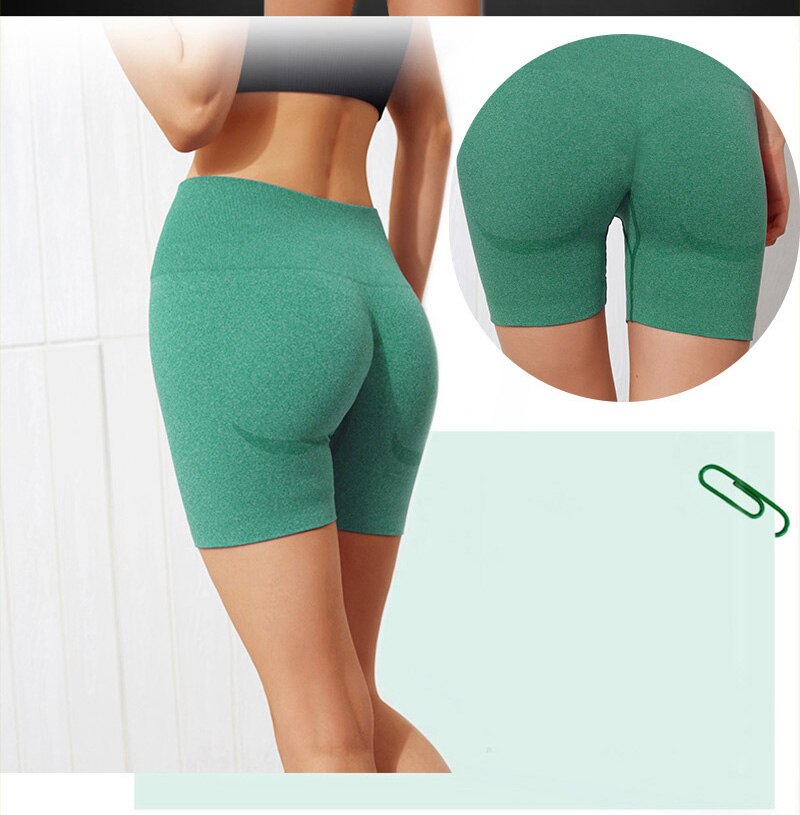 Vital pantalones cortos deportivos sin costuras de verano para mujer, pantalones cortos ajustados de cintura alta para el gimnasio, pantalones cortos deportivos a prueba de sentadillas y Control de ab Vital pantalones cortos deportivos sin costuras de verano para mujer, pantalones cortos ajustados de cintura alta para el gimnasio, pantalones cortos deportivos a prueba de sentadillas y Control de ab