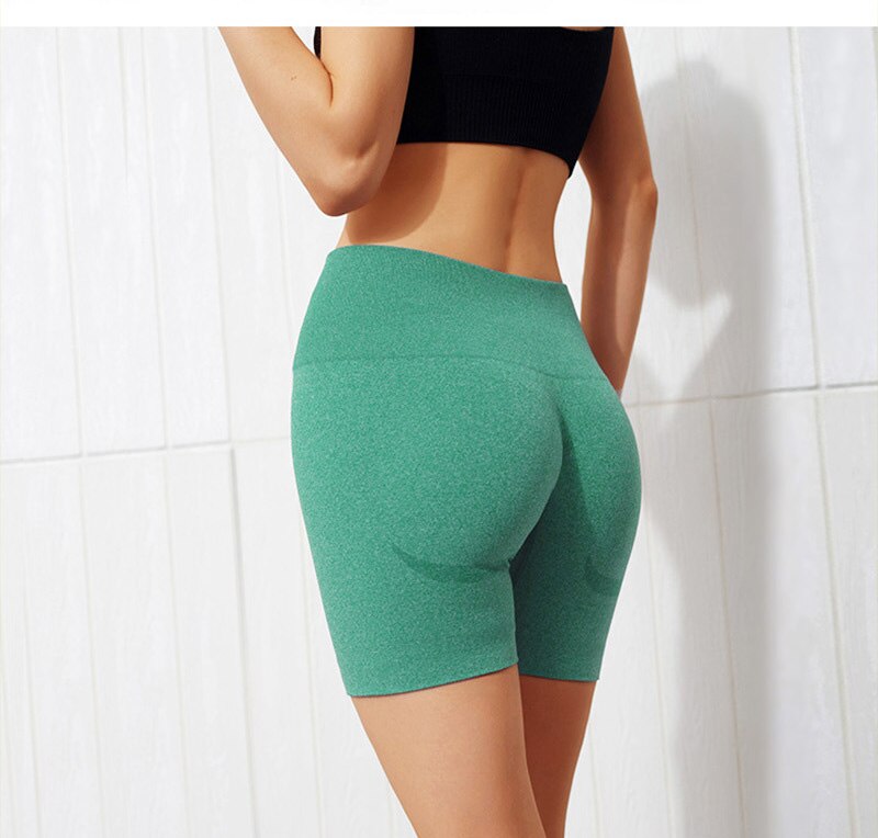 Vital pantalones cortos deportivos sin costuras de verano para mujer, pantalones cortos ajustados de cintura alta para el gimnasio, pantalones cortos deportivos a prueba de sentadillas y Control de ab Vital pantalones cortos deportivos sin costuras de verano para mujer, pantalones cortos ajustados de cintura alta para el gimnasio, pantalones cortos deportivos a prueba de sentadillas y Control de ab