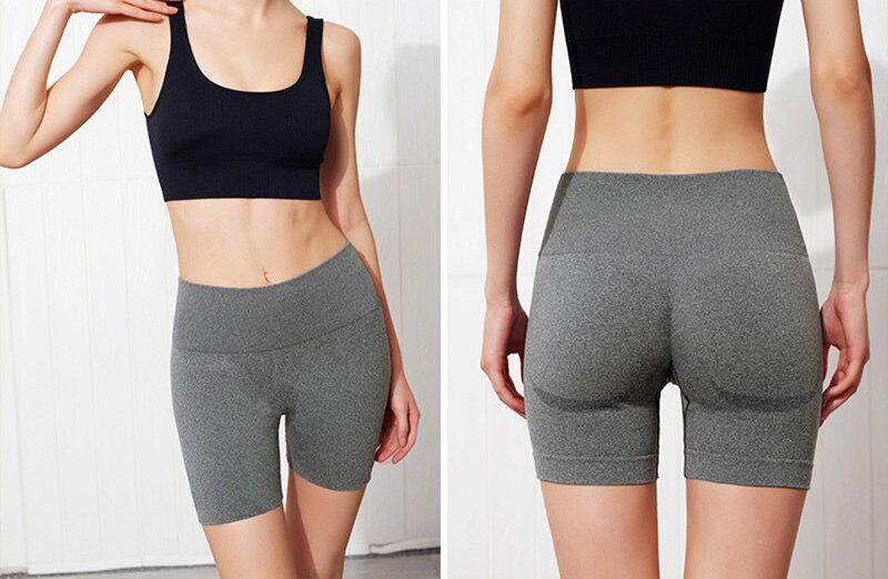 Vital pantalones cortos deportivos sin costuras de verano para mujer, pantalones cortos ajustados de cintura alta para el gimnasio, pantalones cortos deportivos a prueba de sentadillas y Control de ab Vital pantalones cortos deportivos sin costuras de verano para mujer, pantalones cortos ajustados de cintura alta para el gimnasio, pantalones cortos deportivos a prueba de sentadillas y Control de ab