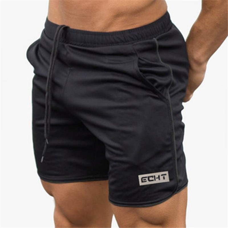 Pantalones cortos deportivos para correr para hombre, Shorts de secado rápido para gimnasio, 2021