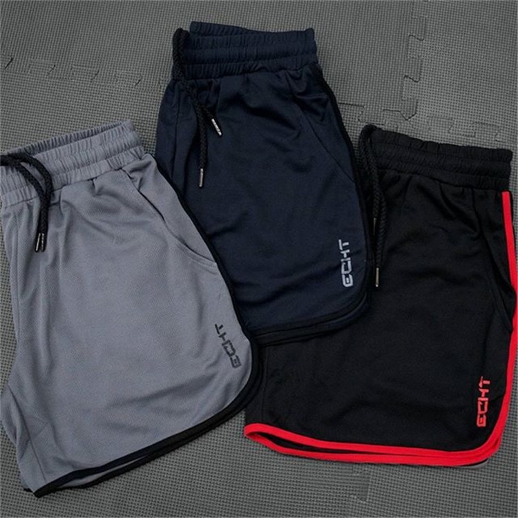 Pantalones cortos deportivos para correr para hombre, Shorts de secado rápido para gimnasio, 2021