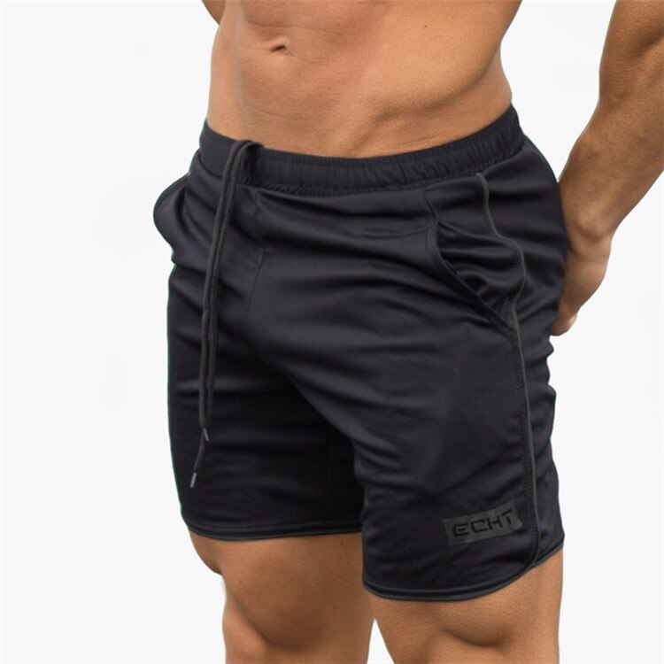 Pantalones cortos deportivos para correr para hombre, Shorts de secado rápido para gimnasio, 2021