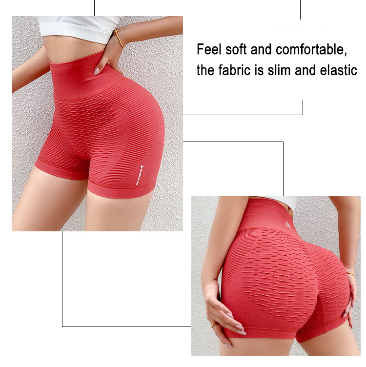 Las mujeres de cintura alta de la Yoga Legging deportes botín arriba pantalones cortos sin Up cadera mallas de Fitness para mujeres entrenamiento atlético pantalones 2021