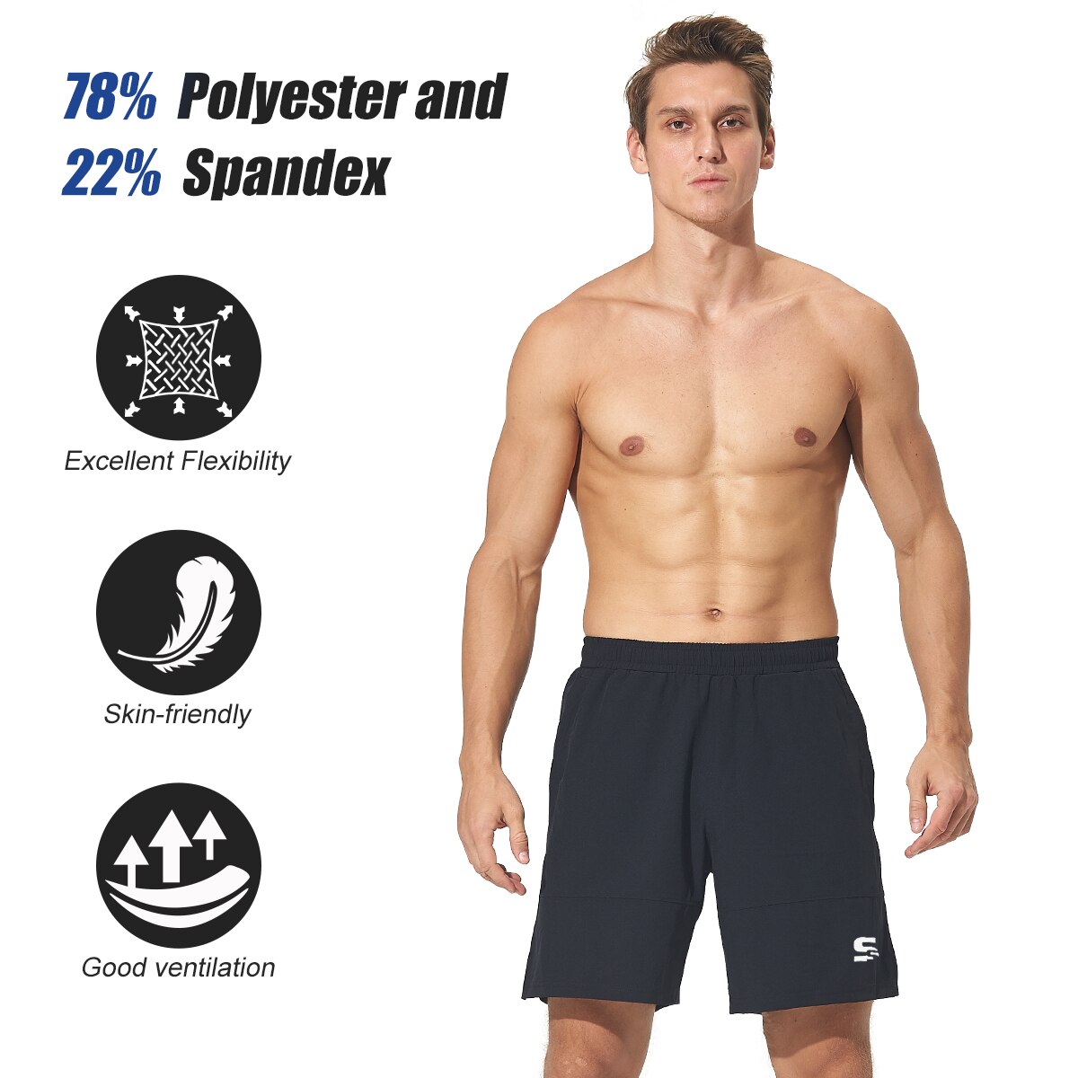 Pantalones cortos deportivos 2 en 1 para hombre, Shorts de secado rápido para entrenamiento, trotar, gimnasio, Fitness, deporte corto, correr, con bolsillos Pantalones cortos deportivos 2 en 1 para hombre, Shorts de secado rápido para entrenamiento, trotar, gimnasio, Fitness, deporte corto, correr, con bolsillos
