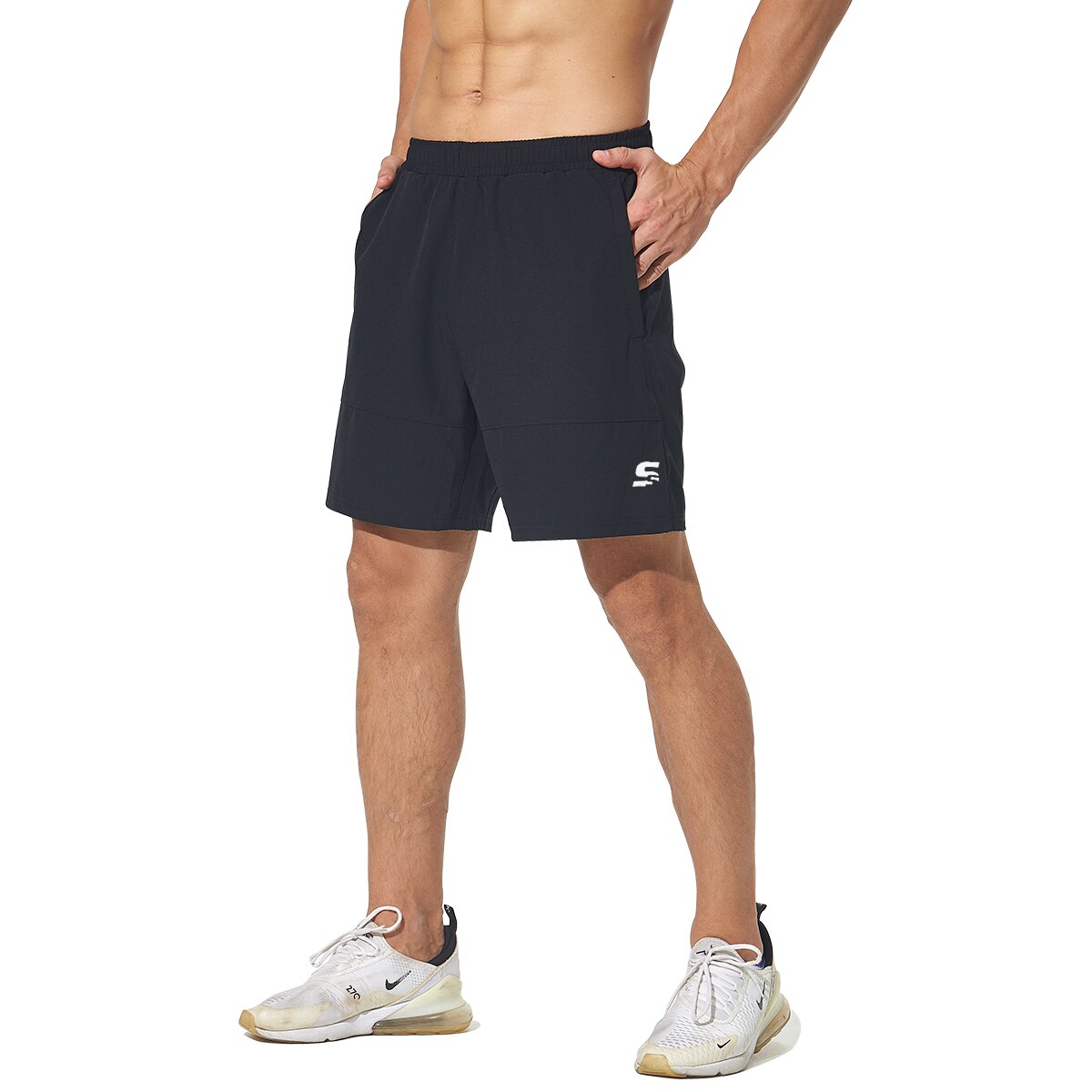 Pantalones cortos deportivos 2 en 1 para hombre, Shorts de secado rápido para entrenamiento, trotar, gimnasio, Fitness, deporte corto, correr, con bolsillos Pantalones cortos deportivos 2 en 1 para hombre, Shorts de secado rápido para entrenamiento, trotar, gimnasio, Fitness, deporte corto, correr, con bolsillos