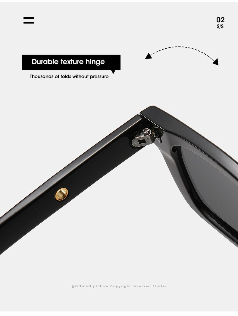 Gafas de sol vintage rectangulares para mujer