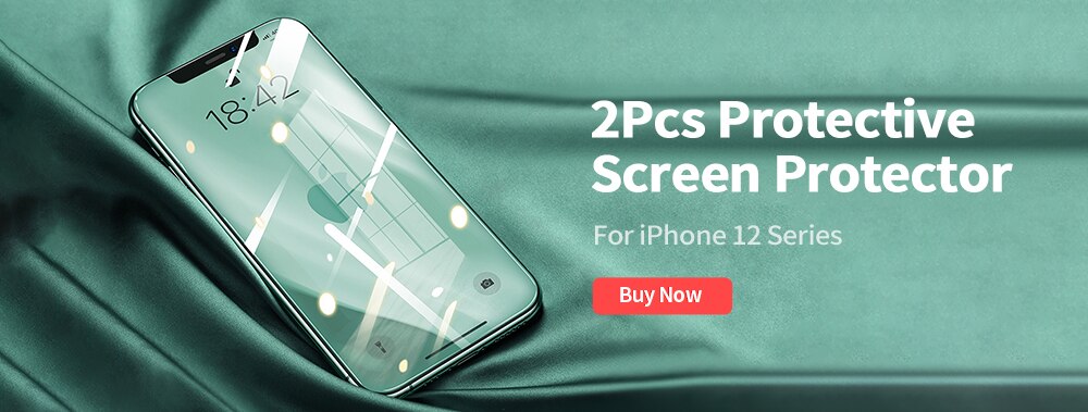 Joyroom-funda transparente para iPhone 12 11 Pro Max, carcasa trasera de PC + TPU a prueba de golpes, protección de lente completa para iPhone 12mini, funda transparente