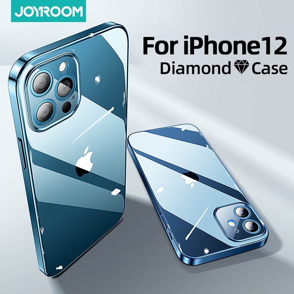 Joyroom-funda transparente para iPhone 12 11 Pro Max, carcasa trasera de PC + TPU a prueba de golpes, protección de lente completa para iPhone 12mini, funda transparente Joyroom-funda transparente para iPhone 12 11 Pro Max, carcasa trasera de PC + TPU a prueba de golpes, protección de lente completa para iPhone 12mini, funda transparente