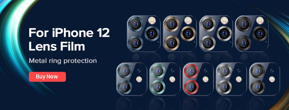 Joyroom-funda transparente para iPhone 12 11 Pro Max, carcasa trasera de PC + TPU a prueba de golpes, protección de lente completa para iPhone 12mini, funda transparente