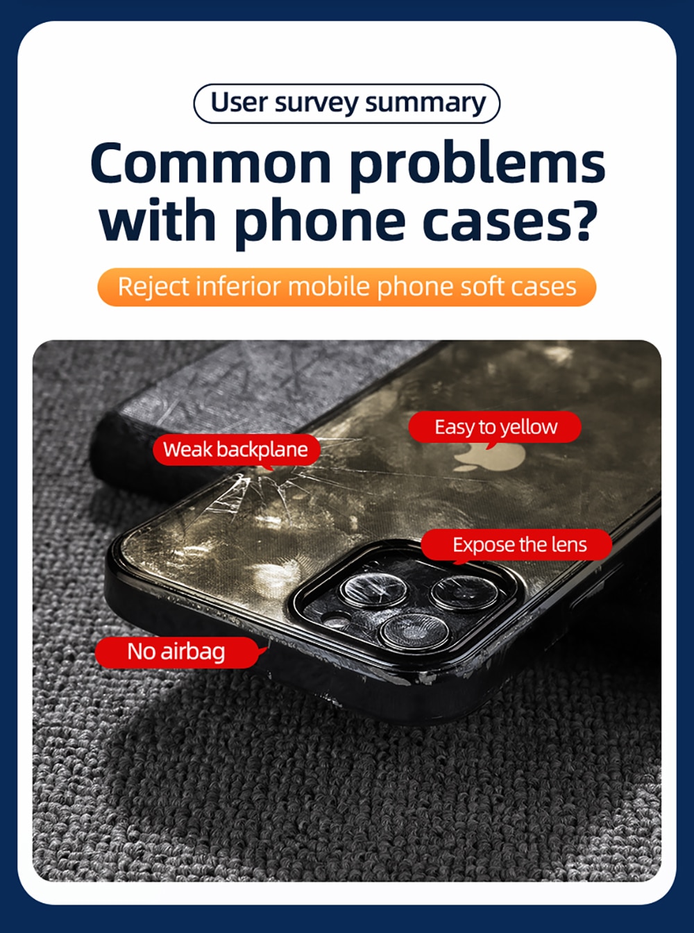 Joyroom-funda transparente para iPhone 12 11 Pro Max, carcasa trasera de PC + TPU a prueba de golpes, protección de lente completa para iPhone 12mini, funda transparente Joyroom-funda transparente para iPhone 12 11 Pro Max, carcasa trasera de PC + TPU a prueba de golpes, protección de lente completa para iPhone 12mini, funda transparente