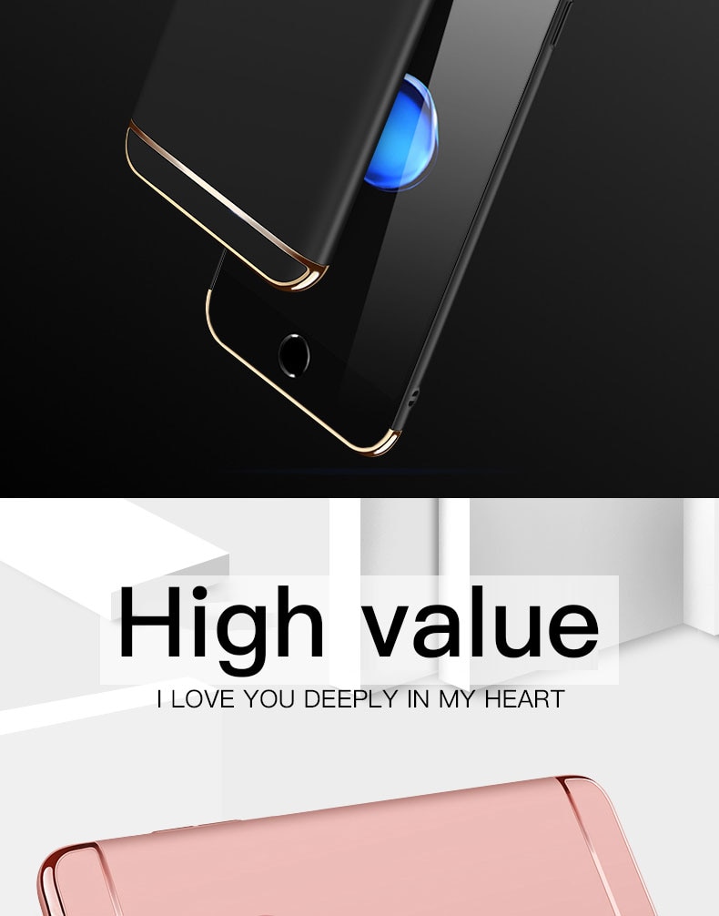 Estuche protector liso de lujo para telefono