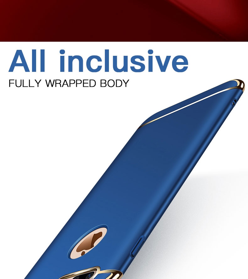 Estuche protector liso de lujo para telefono