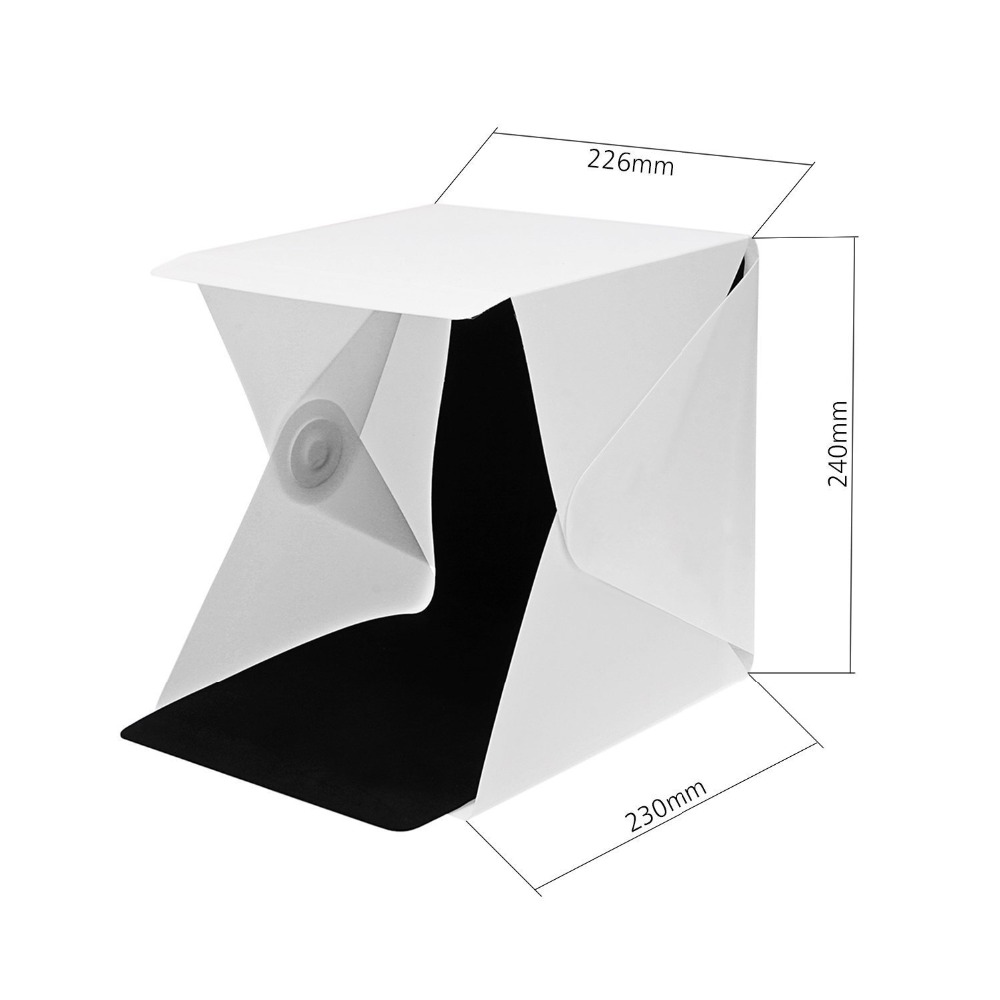 Caja de luz LED plegable para fondo fotográfico, Softbox con lámpara de fotografía para estudio fotográfico, fondos de fotografía para YouTube Caja de luz LED plegable para fondo fotográfico, Softbox con lámpara de fotografía para estudio fotográfico, fondos de fotografía para YouTube