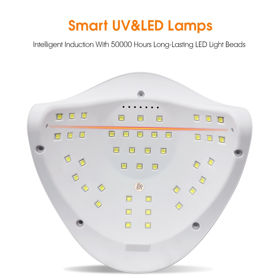 Secador de uñas UV con pantalla LCD