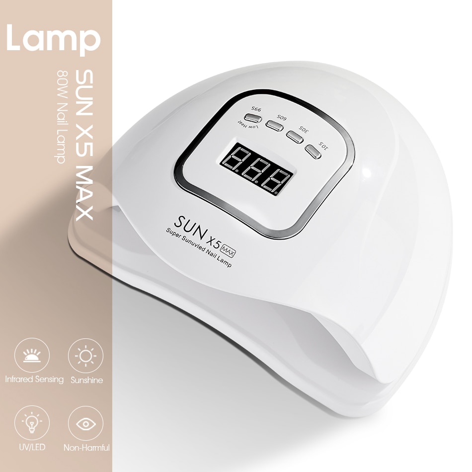 Secador de uñas UV con pantalla LCD