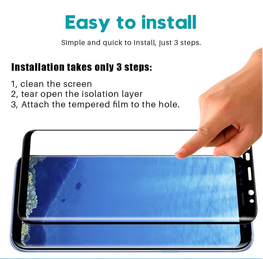 Película protectora de vidrio templado para Samsung Galaxy