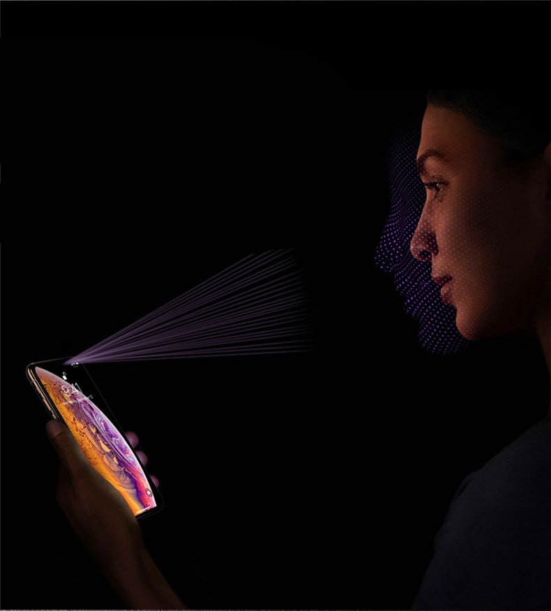 Vidrio protector 9D para iPhone