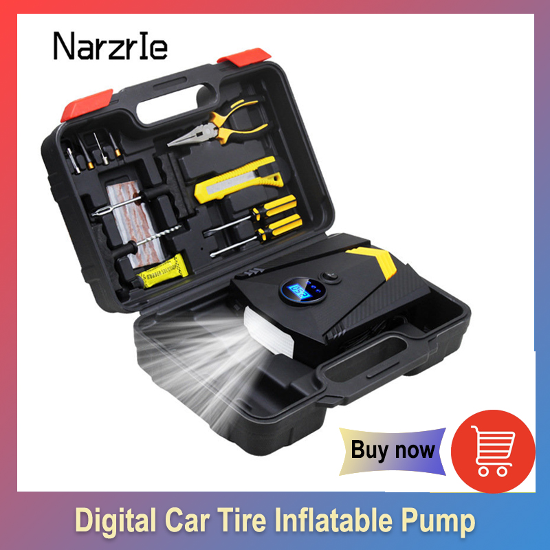 Bomba inflable Digital portátil para neumáticos de coche, compresor de aire automático para neumáticos de rueda, Inflador de neumáticos eléctrico de 12V Bomba inflable Digital portátil para neumáticos de coche, compresor de aire automático para neumáticos de rueda, Inflador de neumáticos eléctrico de 12V