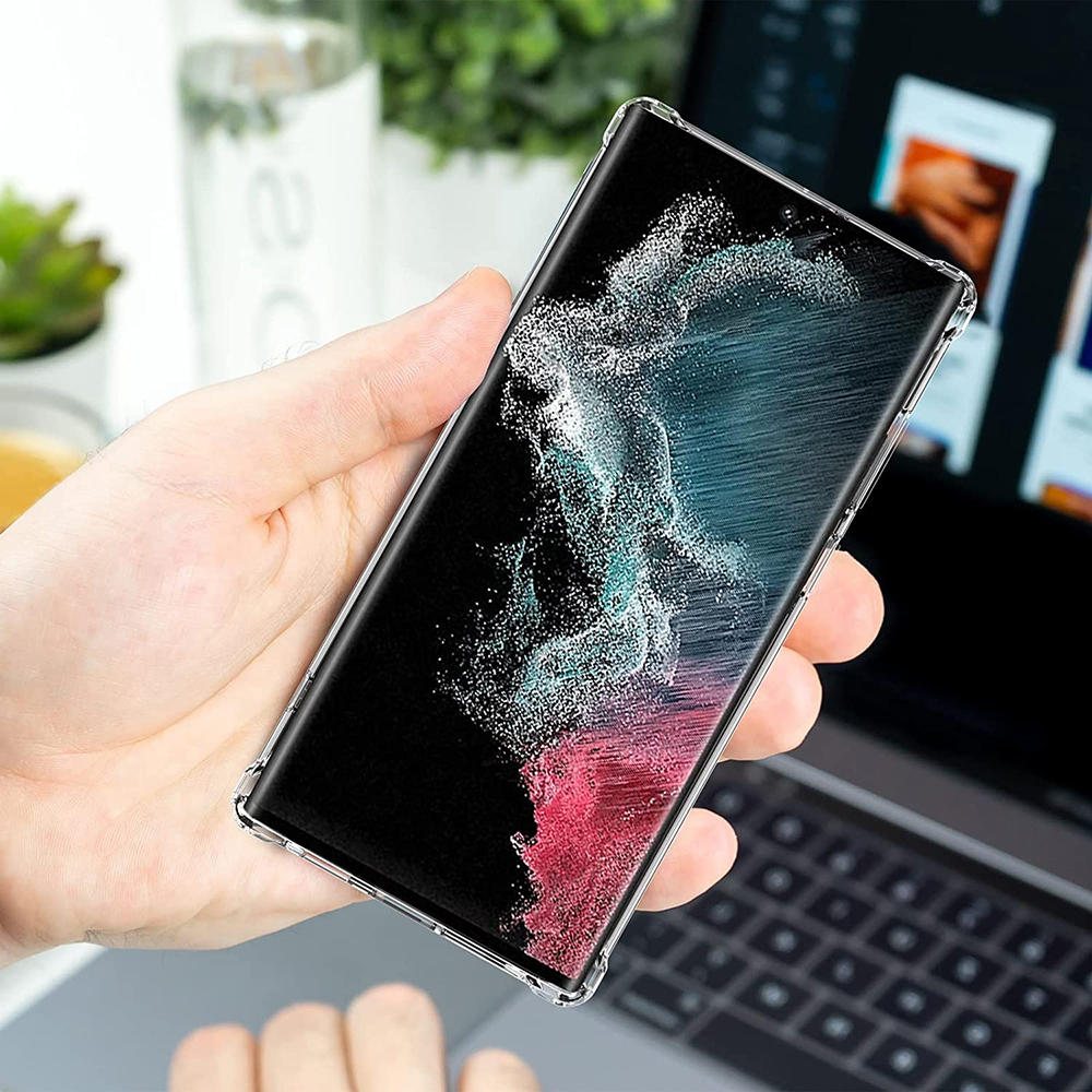 Funda trasera transparente híbrida dura para Samsung Galaxy S23 S22 S21 S20 FE Note 20 Ultra S10 10 Plus Lite silicona suave Bumper Capa Funda trasera transparente híbrida dura para Samsung Galaxy S23 S22 S21 S20 FE Note 20 Ultra S10 10 Plus Lite silicona suave Bumper Capa