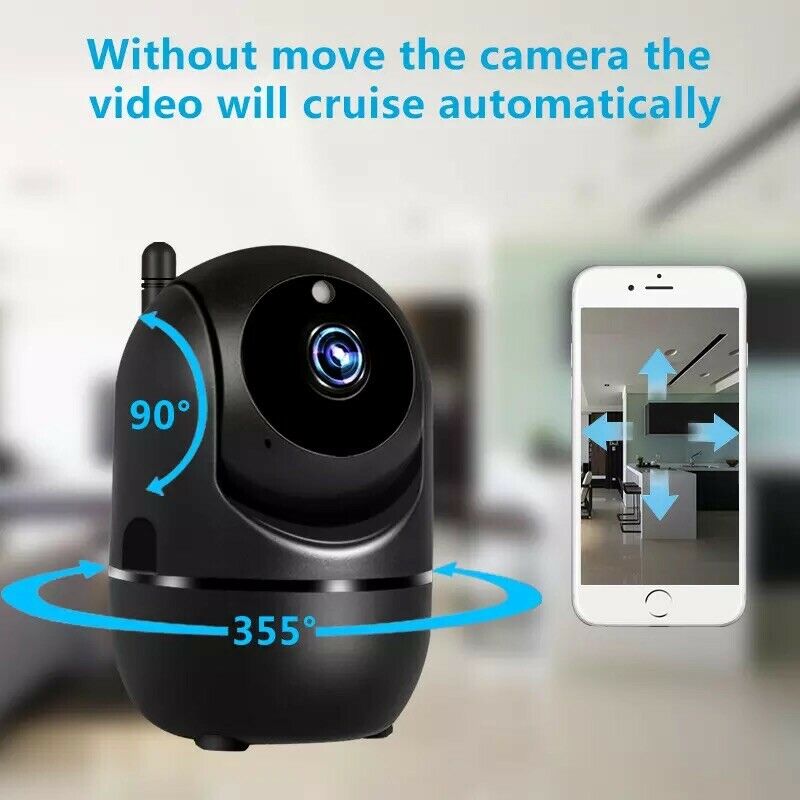 Ycc365 Plus-cámara Ip Wifi 1080P, videocámara HD con nube, seguimiento automático, Monitor de bebé, visión nocturna, seguridad, vigilancia del hogar